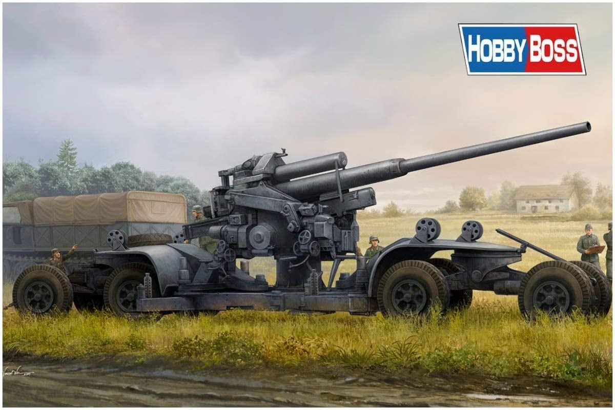 Hobby Boss 1/35 Scale German Flak Gun Model Kit