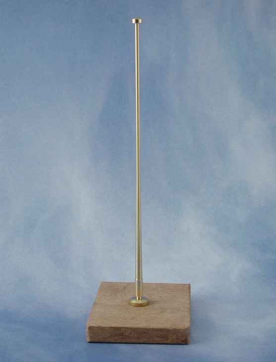Brass Vertical Flagstaffs