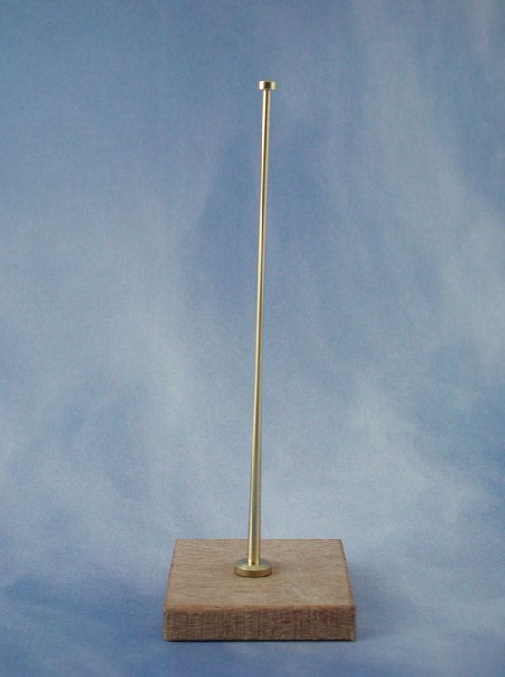 Flush Brass Flagstaffs