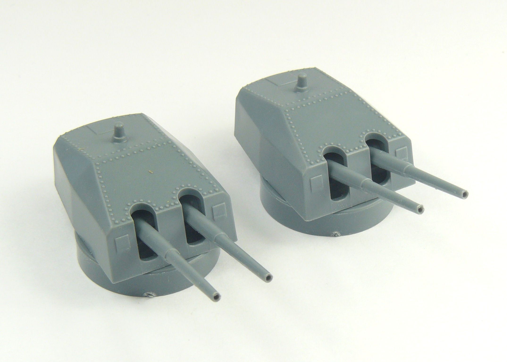 Aeronaut 1/200 Scale Gun Twin Mount Turret 150mm Pack of 2