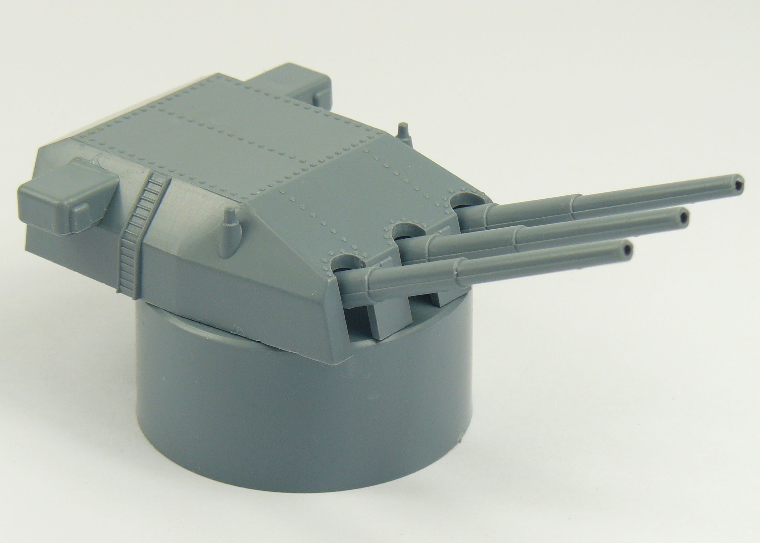 Aeronaut 1/200 Scale Triple Mount Turret Gun 280mm High Base