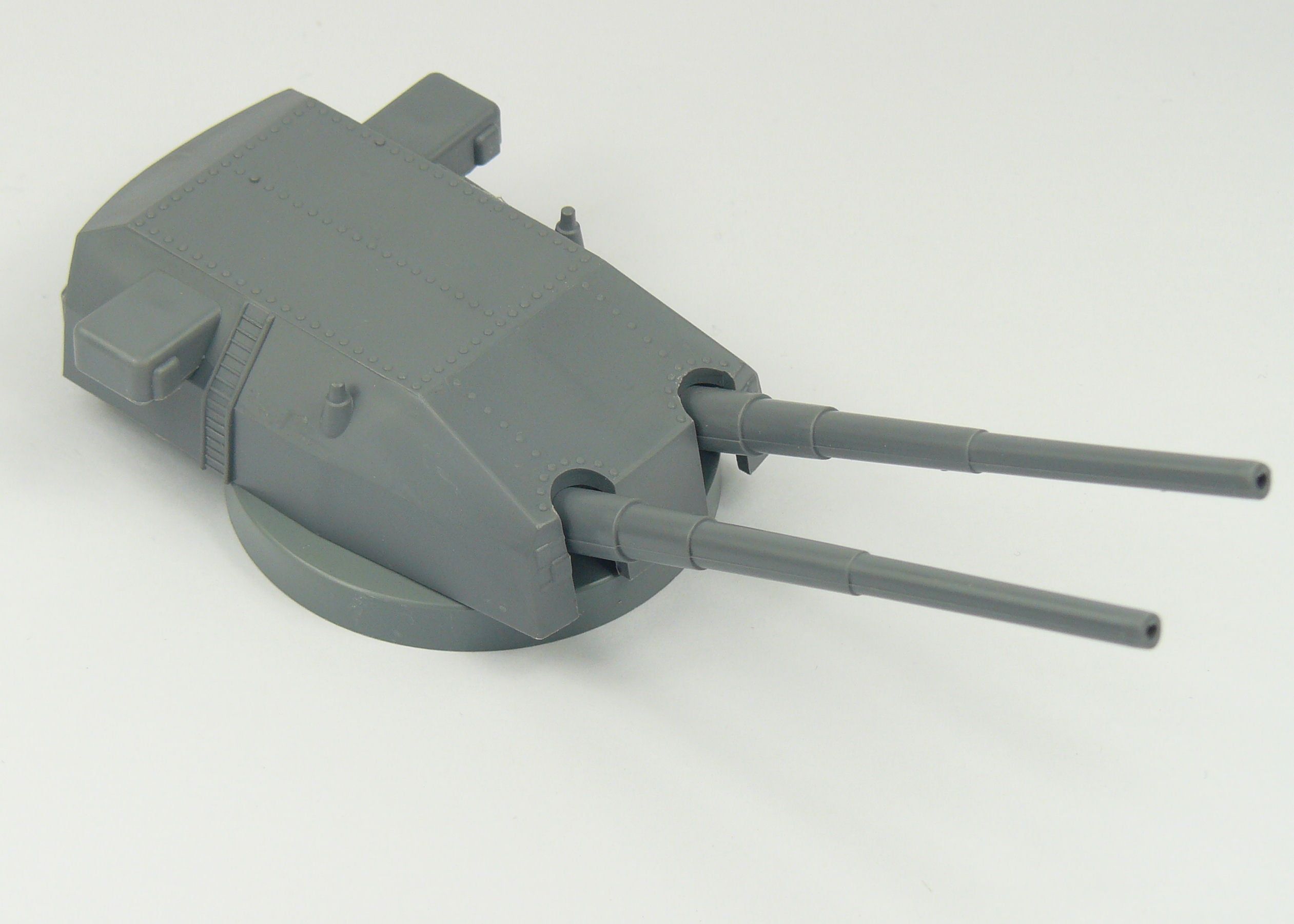 Aeronaut 1/200 Scale Gun Double Mount Turret 280mm Low Base 132mm