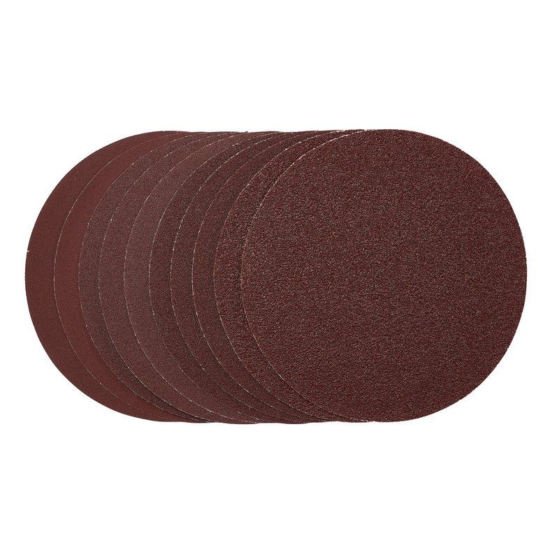 Draper Sanding Discs 150mm Assorted Grit Pack of 10