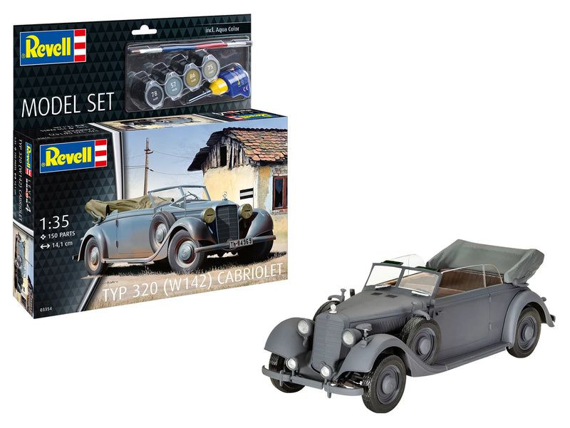 Revell 1/35 Scale Type 320 (W142) Cabriolet Model Kit