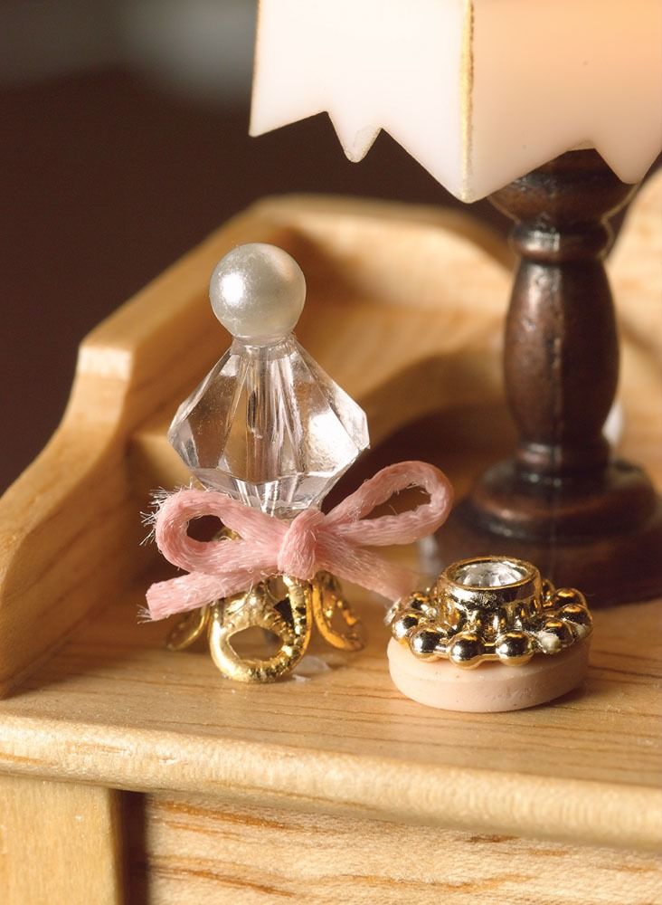Perfume Bottle & Compact for 12th Scale Dolls House