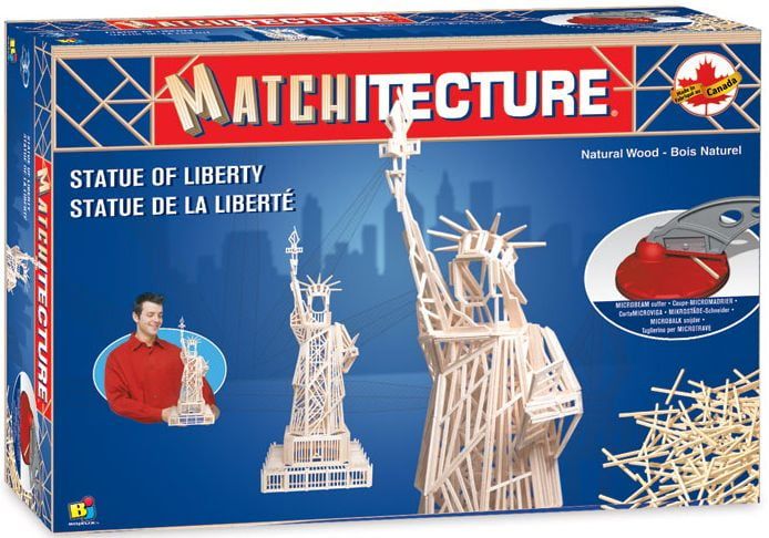Matchitecture Statue of Liberty Matchstick Kit