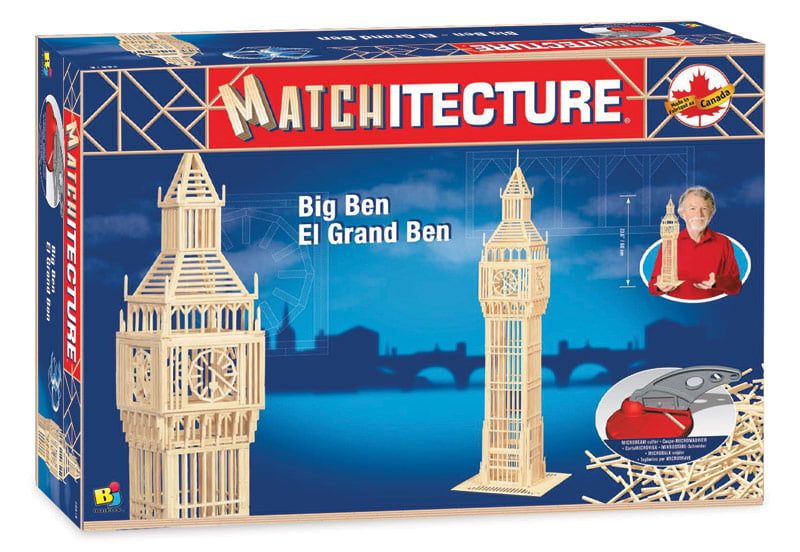 Matchitecture Big Ben Matchstick Kit