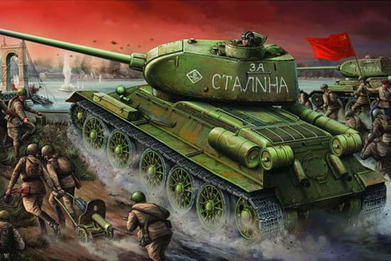 Trumpeter 1/16 Scale T-34/85 Model 1944 Factory No.174 Model Kit