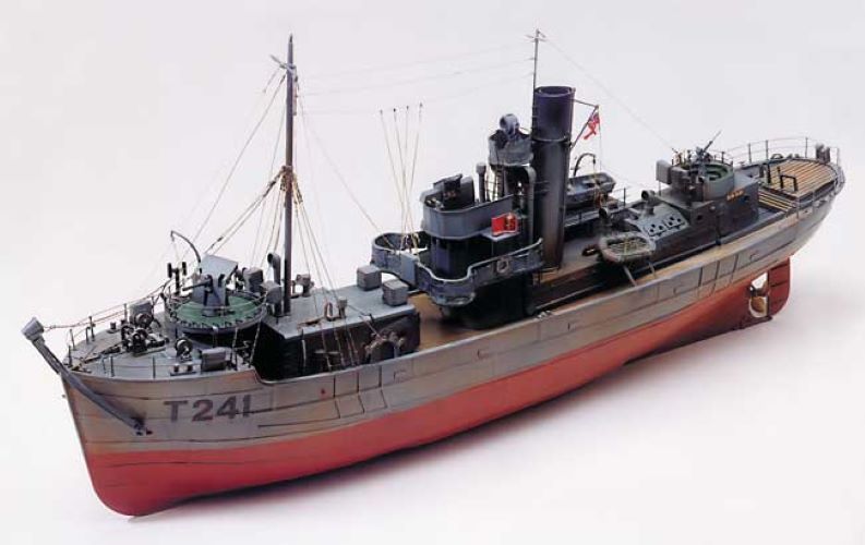 Caldercraft 1/48 Scale Sir Kay Minesweeper Model Kit