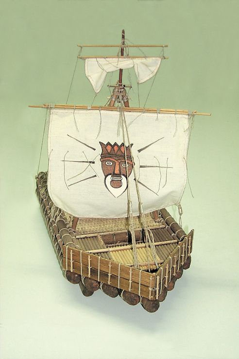 Mantua Models 1/8 Scale Kon Tiki Model Kit