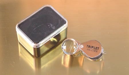 Expo 10x Jewellers Loupe 17mm Triplet Magnifier