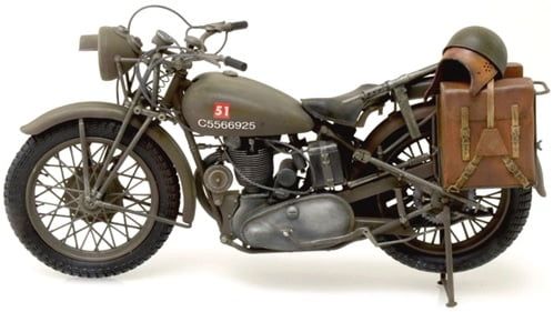 Italeri 1/9 Scale Triumph 3HW Military Solo Model Kit