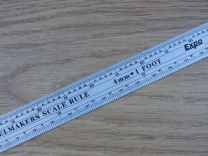 Expo scale rule 4mm OO gauge