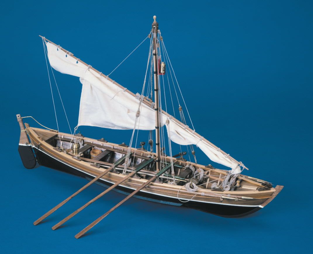 Mantua Models 1/16 Scale Open Whaler 1850 Model Kit
