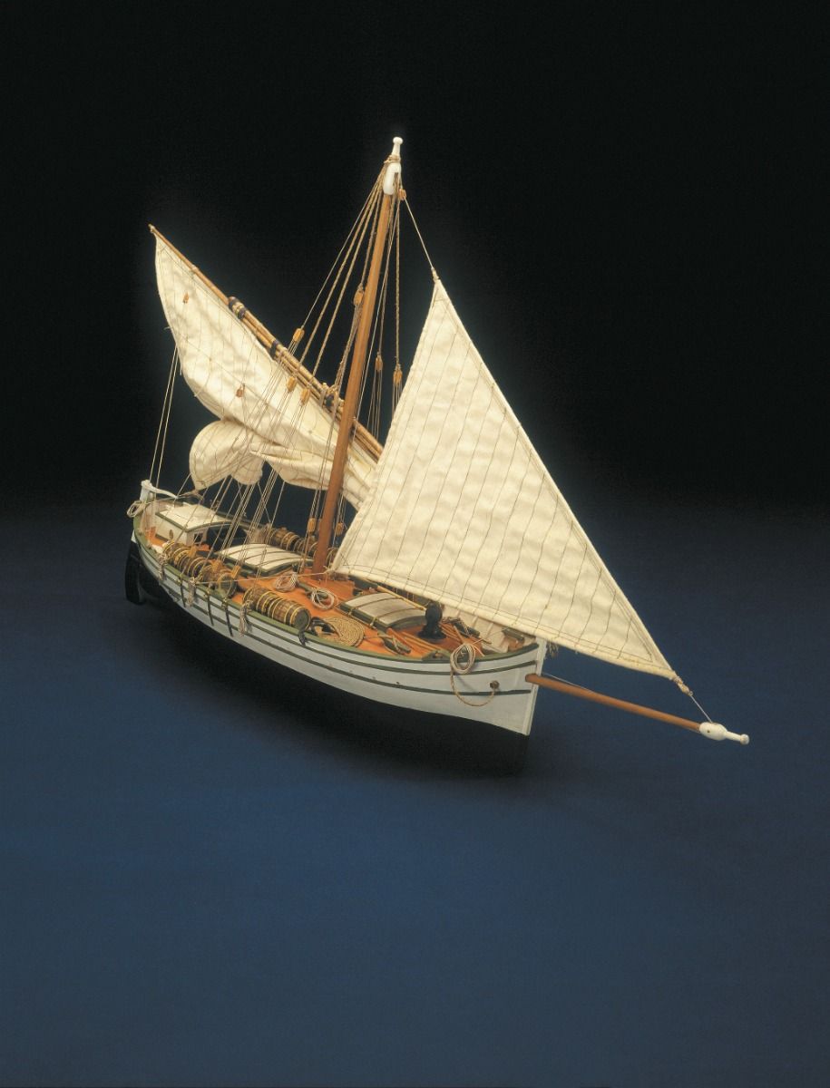 Mantua Models 1/30 Scale Santa Lucia Smugglers Boat Model Kit