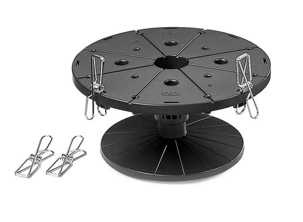 Tamiya Airbrush and Spray Work Painting Stand Set with 16cm Turntable