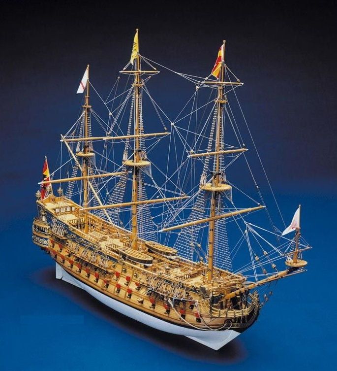 Mantua Models 1/75 Scale San Felipe 1690 Model Kit