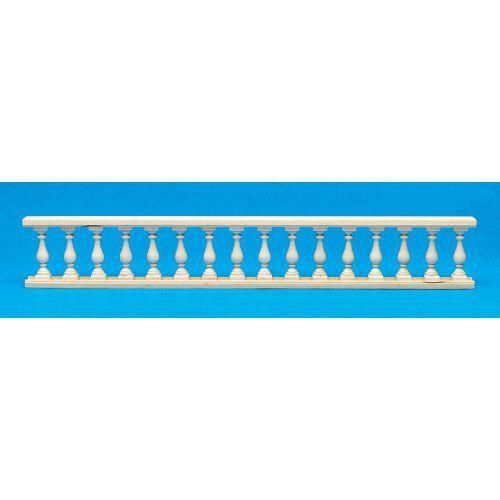 Wooden Balustrade 340mm for 12th Scale Dolls House