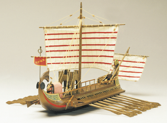 Mantua Models 1/30 Scale Roman Bireme Model Kit