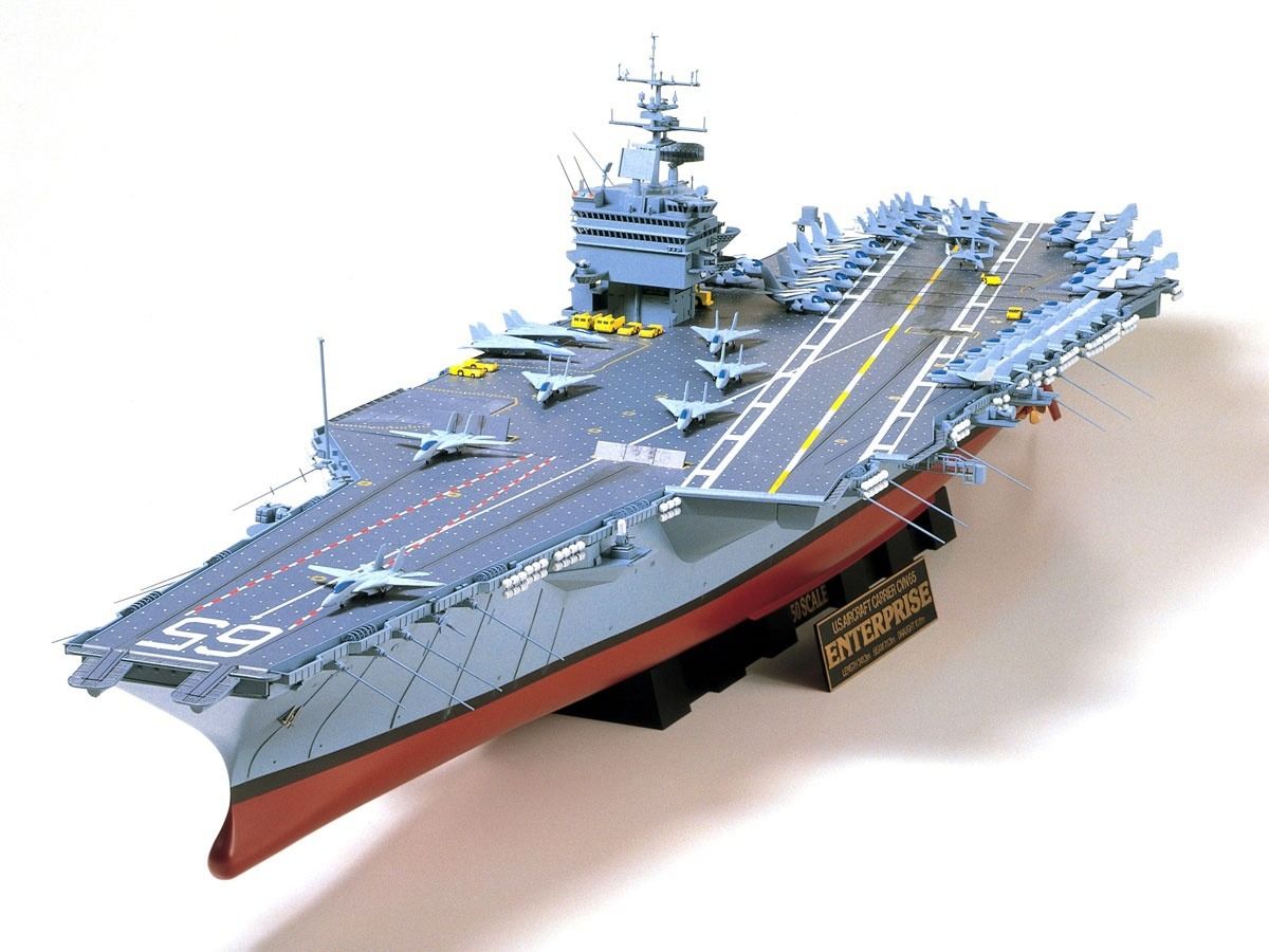 Tamiya 1/350 Scale U.S Aircraft Carrier Enterprise Model Kit