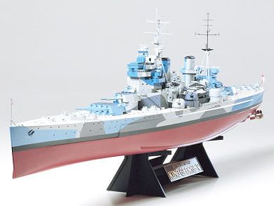 Tamiya 1/350 Scale HMS King George V Model Kit