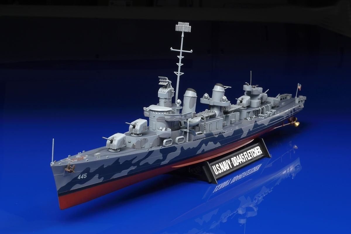 Tamiya 1/350 Scale U.S. Destroyer DD-445 Fletcher Model Kit