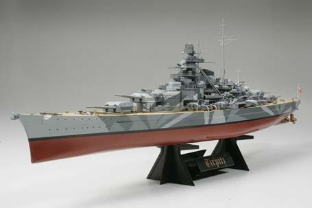 Tamiya 1/350 Scale German Tirpitz Battleship Model Kit