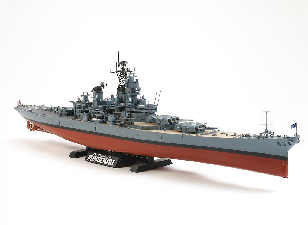 Tamiya 1/350 Scale US BB-63 Missouri 1991 Model Kit