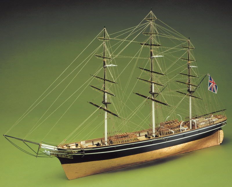 Mantua Models 1/78 Scale Sergal Cutty Sark Model Kit