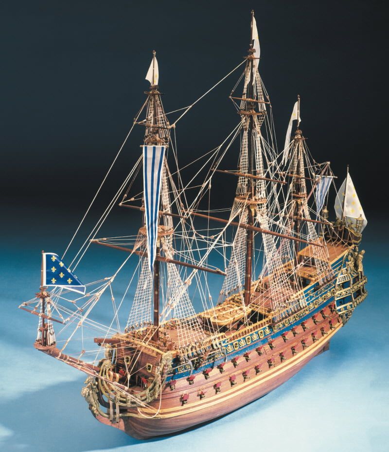 Mantua Models 1/77 Scale Soleil Royal 1669 Model Kit