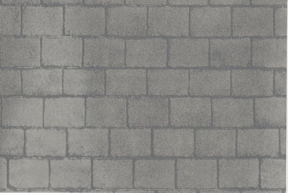 Grey Slate Roofing Paper for 12th Scale Dolls House