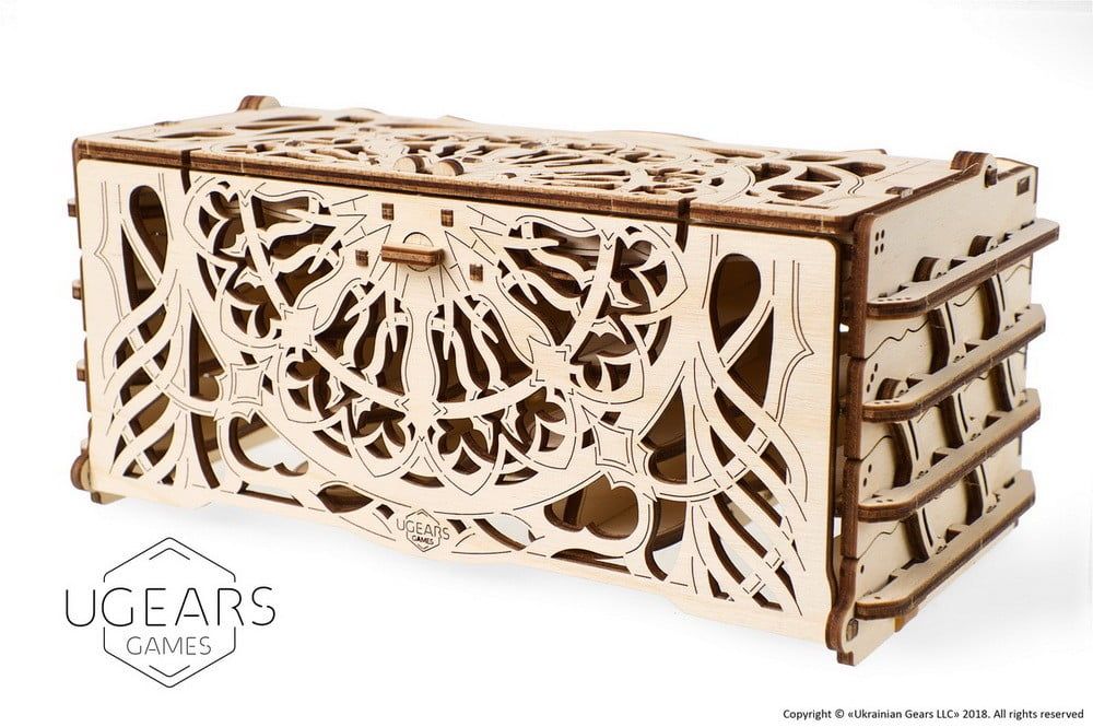 Ugears Card Holder Wooden Model Kit