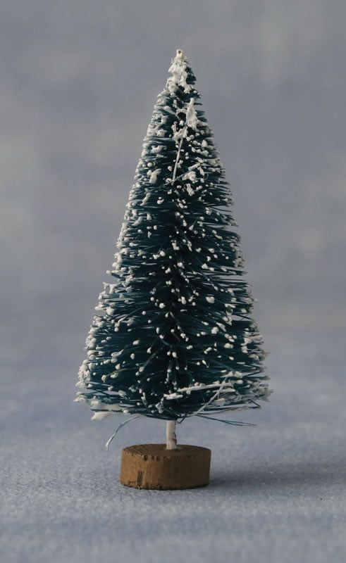 Snowy Tree for 12th Scale Dolls House