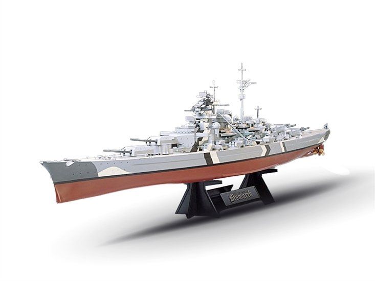Tamiya 1/350 Scale Battleship Bismarck Model Kit