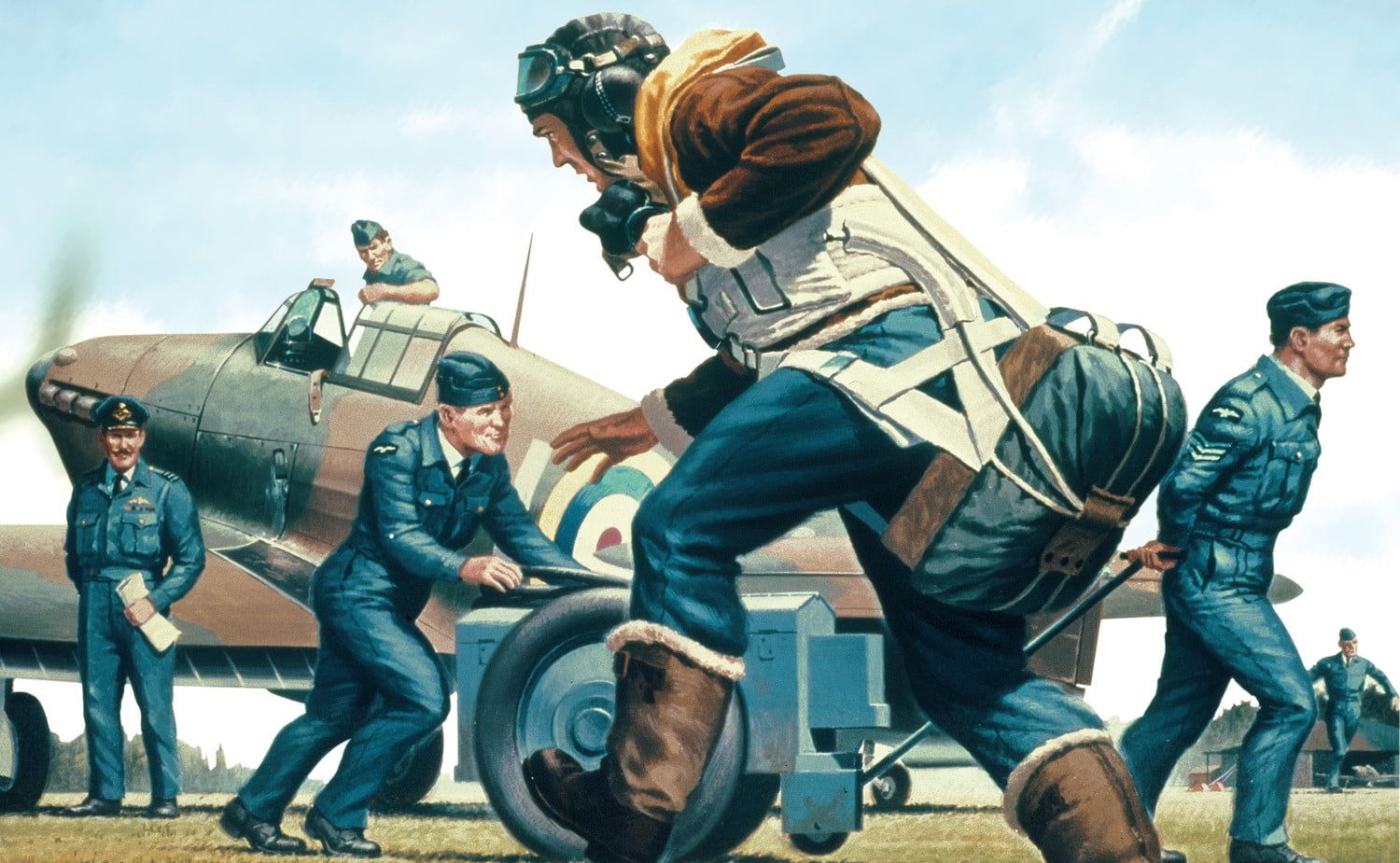 Airfix 1/76 Scale RAF Personnel Model Kit