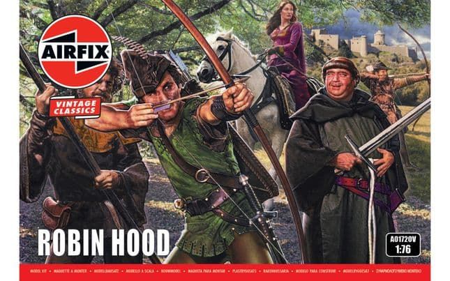 Airfix 1/76 Scale Robin Hood Model Kit