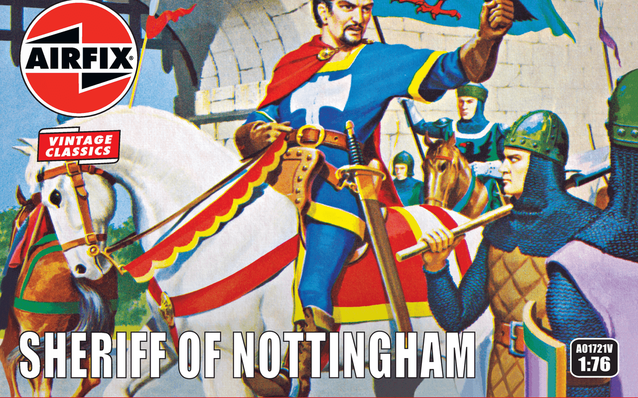Airfix 1/76 Scale Sheriff of Nottingham Model Kit