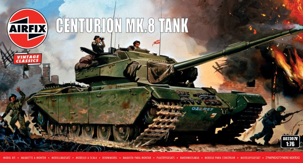 Airfix 1/76 Scale Centurion Mk.8 Tank Model Kit