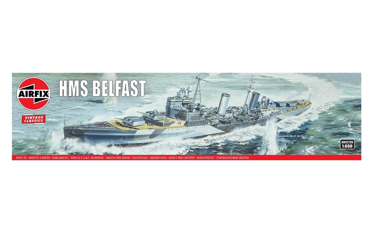 Airfix 1/600 Scale HMS Belfast Model Kit