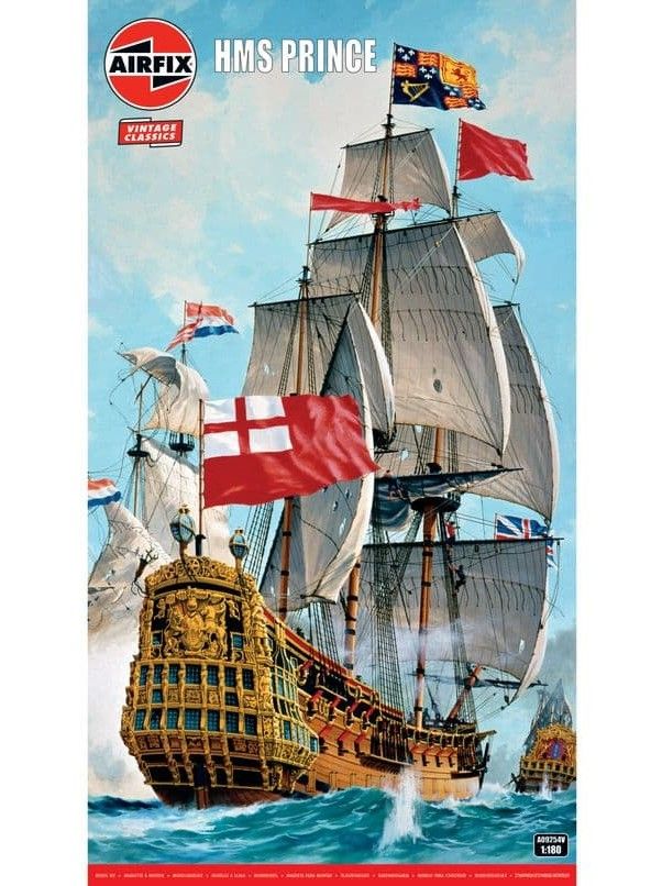Airfix 1/180 Scale HMS Prince Model Kit