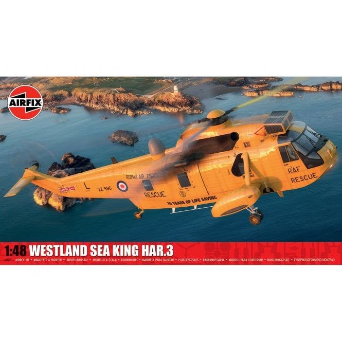 Airfix 1/48 Scale Westland Sea King HAR.3 Model Kit