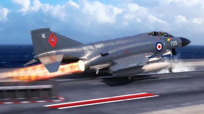Airfix 1/48 Scale McDonnell Douglas Phantom FG.1 Model Kit