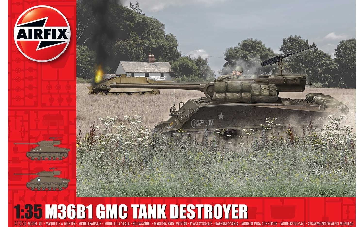 Airfix 1/35 Scale M36B1 GMC (U.S. Army) Model Kit