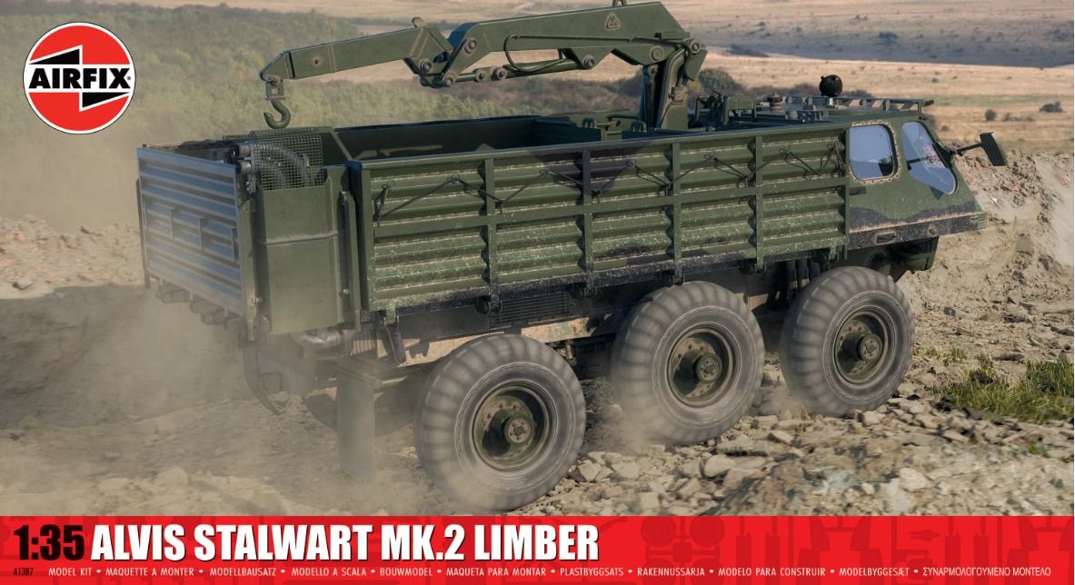 Airfix 1/35 Scale Alvis Stalwart Mk.2 Limber Model Kit