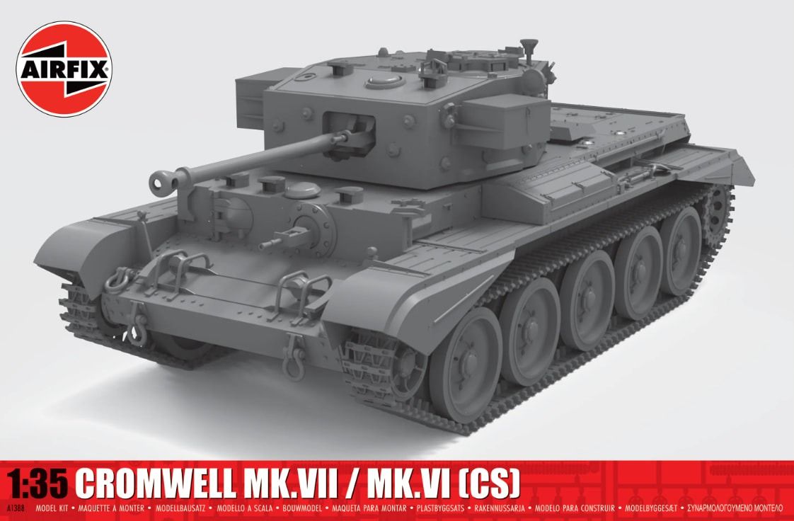 Airfix 1/35 Scale Cromwell Mk.VII / Mk.VI (CS) Model Kit