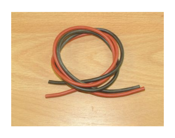 Silicon Wire Red and Black for Electric Motors