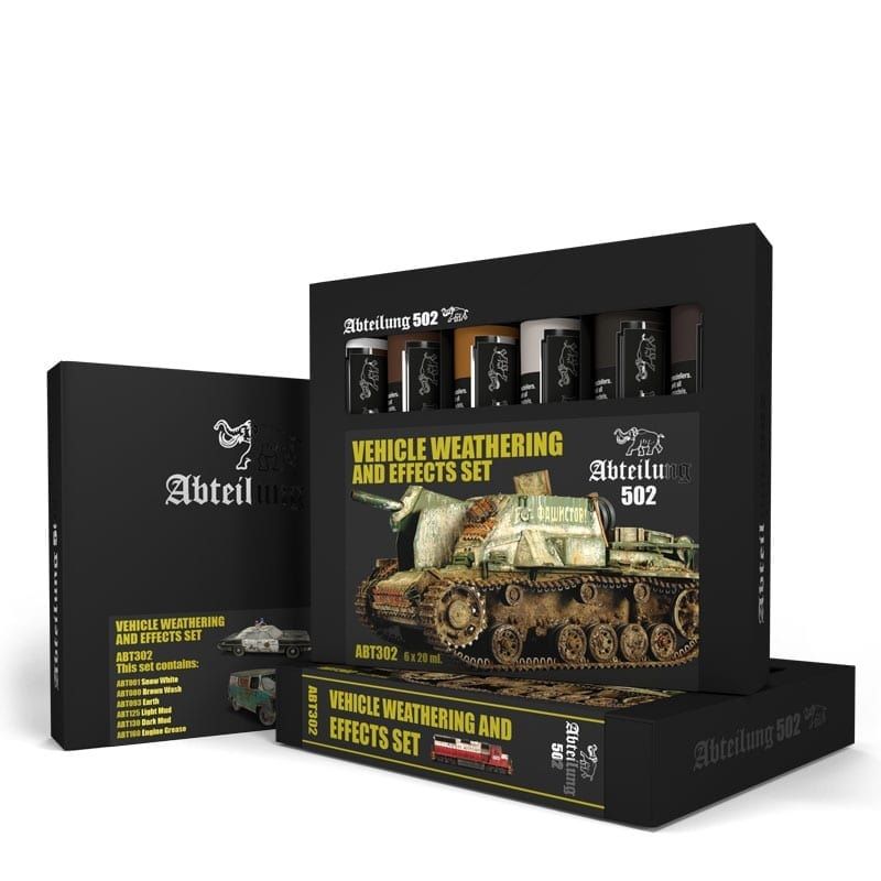 AK Interactive Vehicle Weathering and Effects Set