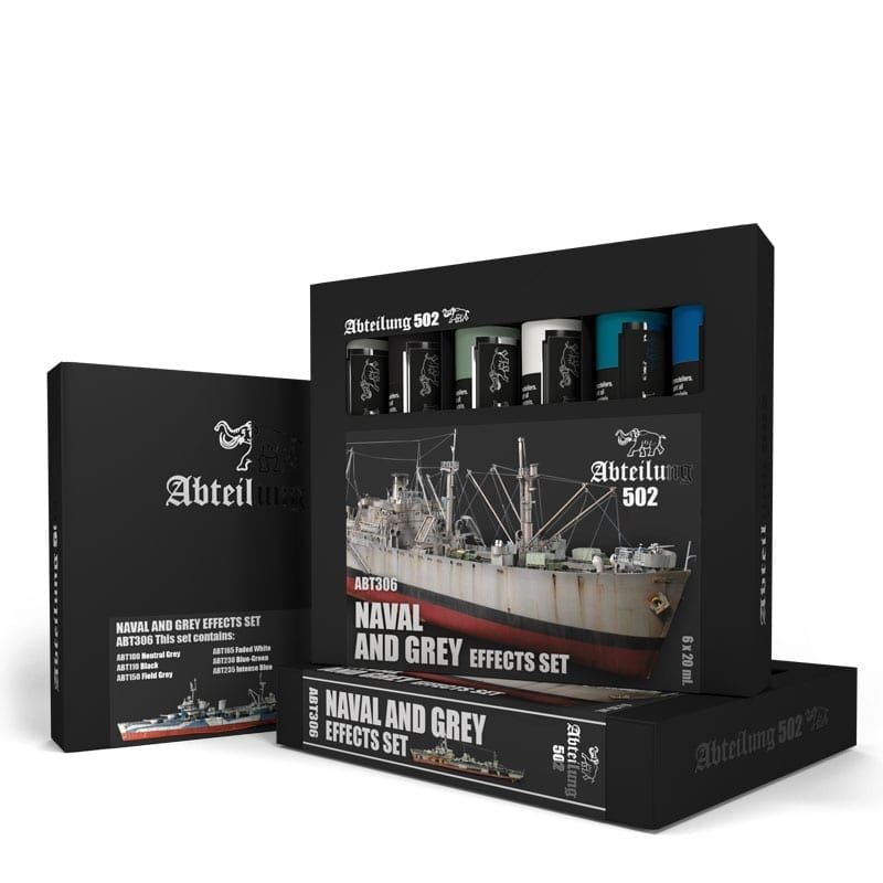 AK Interactive Naval and Grey Effects Set