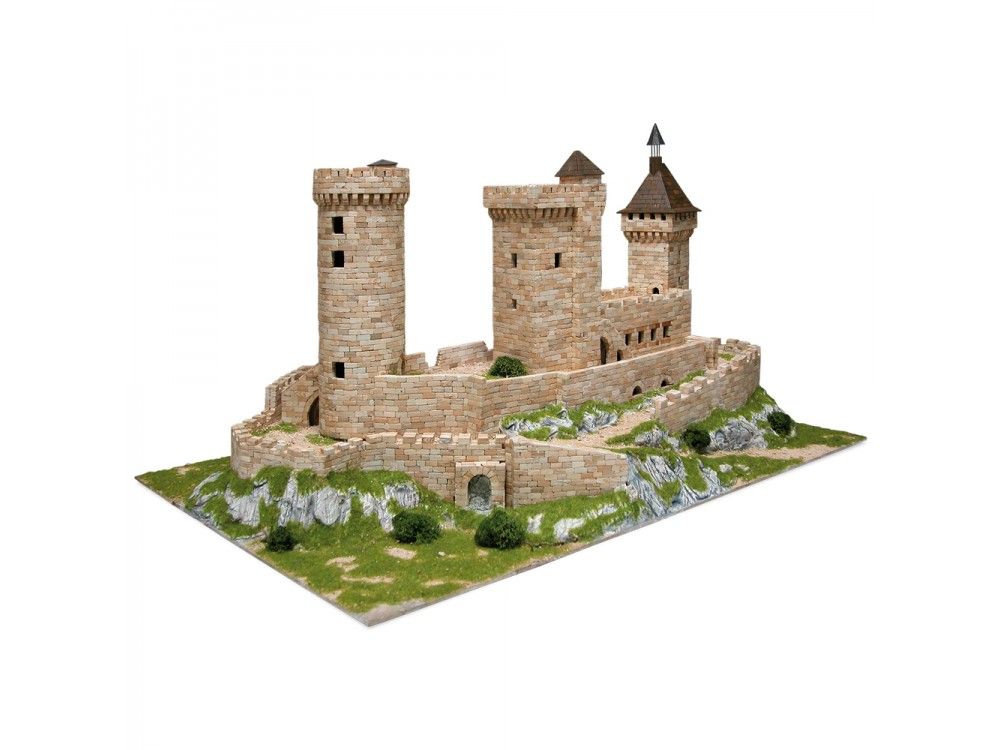 Aedes Ars Foix Castle Architectural Brick Model Kit