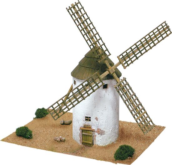 Aedes Ars La Mancha Windmill Architectural Model Kit